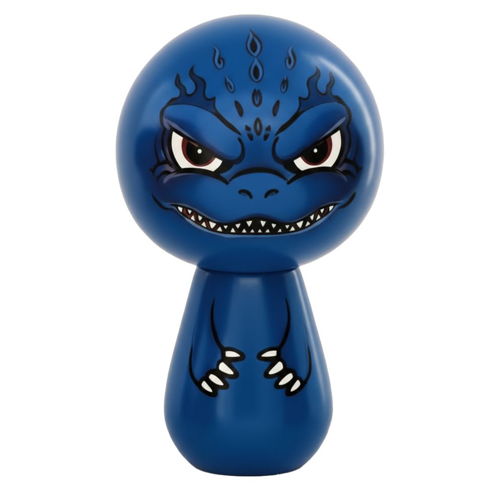 GODZILLA ゴジラ - GODZILLA meets Japanese traditional craft debut 70th anniversary / こけし / 小 / 藍 / ブルー / インテリア置物 - PGS